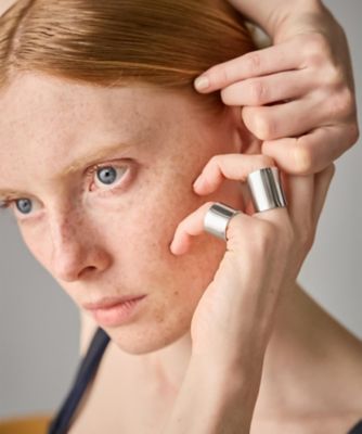 リグロウ］ ウィンドパターン ワイド リング | ete bijoux (Women