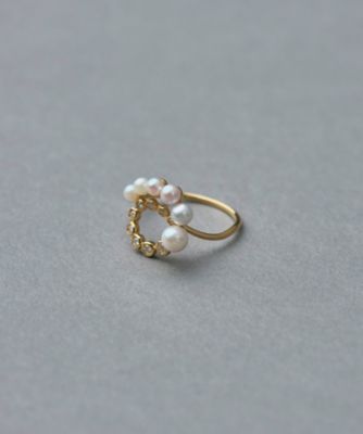 <br>【鑑定会】K18WGダイヤリング1.01ct/#15/リング/Aランク/59