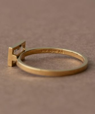 ［ジェム］　Ｋ１８ＹＧ　スカポライト　リング
