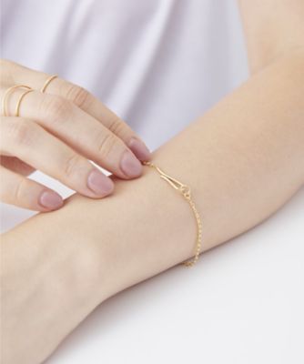 K18YG ドロー ブレスレット | ete bijoux (Women)/エテ ビジュー