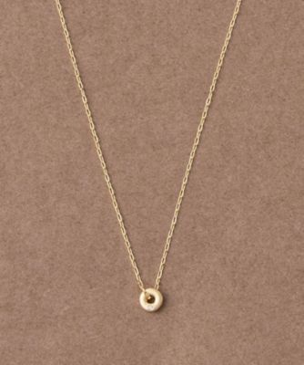 ＜ete bijoux (Women)＞［ヌーヴ］　Ｋ１８ＹＧ　ダイヤモンド　ネックレス　／Ｓｕｒｆａｃｅ