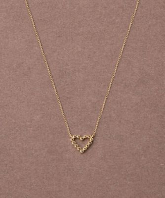 レイヤード］ K18YG ダイヤモンド ネックレス | ete bijoux