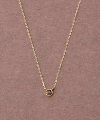 レイヤード］ K18YG ダイヤモンド ネックレス | ete bijoux