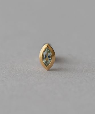 ピース］ Ｋ１８ＹＧ アクアマリン ピアス | ファッション・服 | 三越