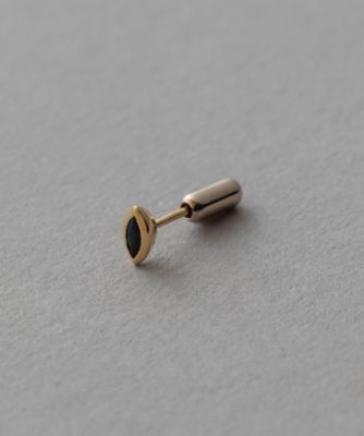 ［ピース］　Ｋ１８ＹＧ　ＳＶ９２５　ナチュラルストーン　ピアス