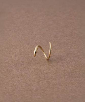 ＜ete bijoux (Women)＞［ヌーヴ］　Ｋ１８ＹＧ　オービットピアス　／Ｓ