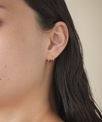 ヌーヴ］ K18YG オービットピアス ／M | ete bijoux (Women