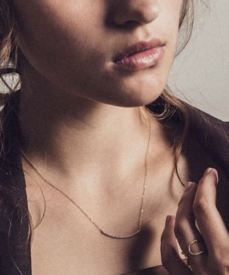 K18YG e_Grain バイカラー ネックレス K18YG e_Grain バイカラー ネックレス（261097） ｜ women