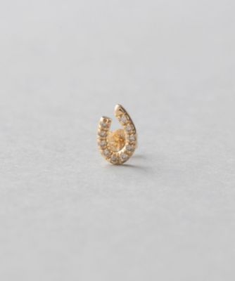 ete bijoux (Women)/エテ ビジュー K18YG ピース ブラウンダイヤモンド ピアス