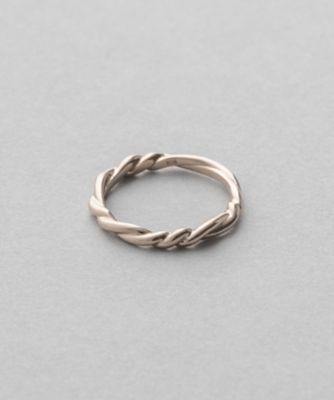 K18RBG トーン ツイスト リング | ete bijoux (Women