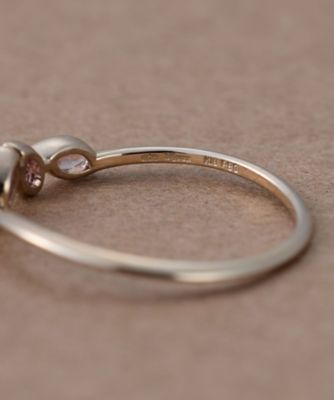 Jewel closet by L&Co. ピアス K10 マラヤガーネット フック 揺れる 10 
