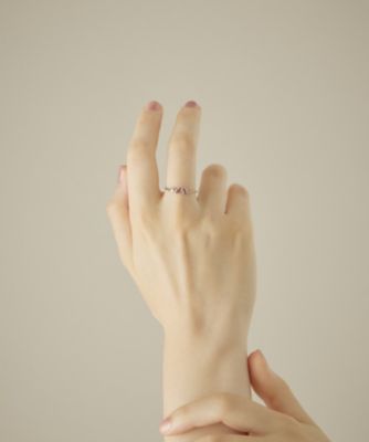 トーン］ K18RBG マラヤガーネット リング | ete bijoux (Women