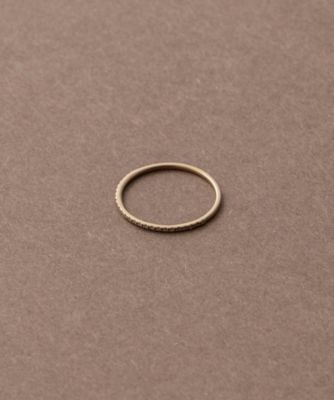 K18YG スキニー ダイヤモンド リング | ete bijoux (Women