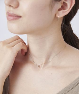 K18RBG トーン ブラウンダイヤモンド ネックレス | ete bijoux