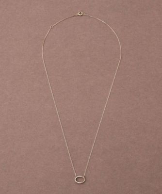 ete ダイヤネックレス 3連 トーン］ K18RBG ダイヤモンド ネックレス | ete bijoux (Women