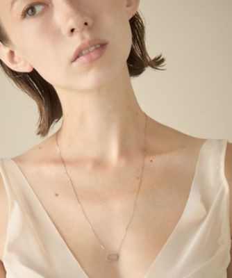 トーン］ K18RBG ダイヤモンド ネックレス | ete bijoux (Women