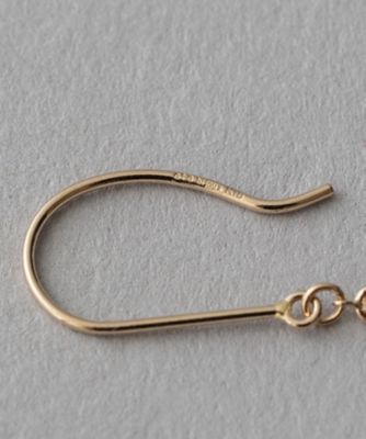 トーン］ K18RBG ブラウンダイヤモンド ピアス | ete bijoux