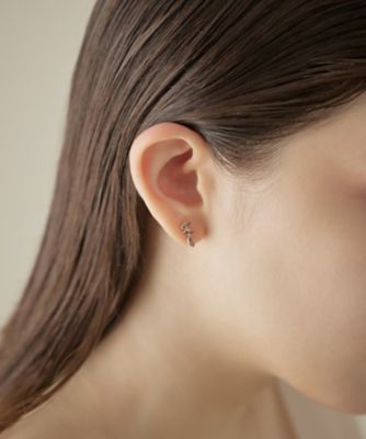 トーン］ K18RBG マラヤガーネット ピアス | ete bijoux (Women 