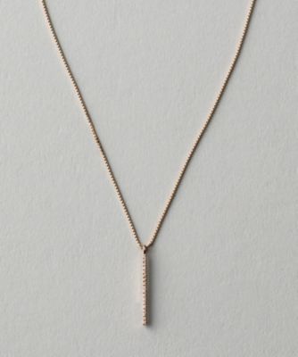 ＜ete bijoux (Women)＞Ｋ１８ＲＢＧ　パーティクル　ロング　ネックレス