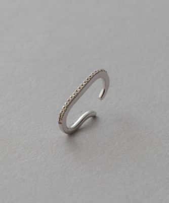 ete bijoux (Women)/エテ ビジュー K10WG ブラウンダイヤモンド ライナーカフ