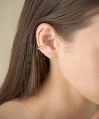 K10WG ダイヤモンド イヤーカフ | ete bijoux (Women)/エテ