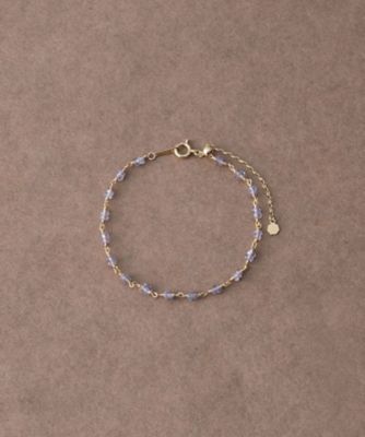 ＜ete bijoux (Women)＞［インナージャーニー］　Ｋ１０ＹＧ　マルチストーン　ブレスレット