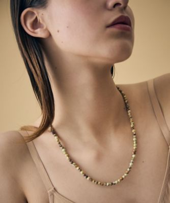 ムード］ K10YG マグネサイト ネックレス | ete bijoux