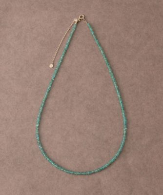 インナージャーニー］ K10YG エメラルド チョーカー | ete bijoux