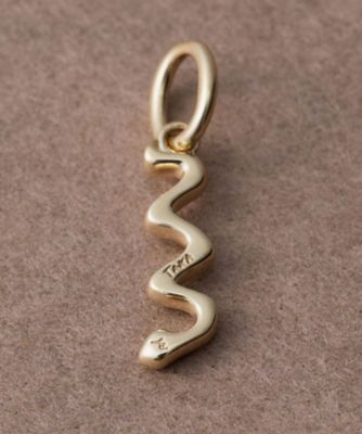 プレシャスシングス］ K10YG チャーム ／Snake | ete bijoux