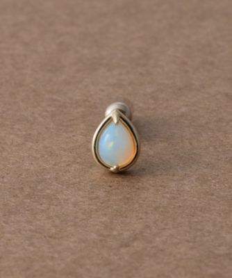 フローレット ネイビー ピアス | ete bijoux (Women)/エテ ビジュー