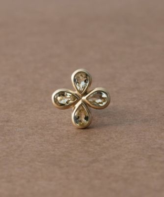 K18YG リボン ピアス | ete bijoux (Women)/エテ ビジュー | 三越