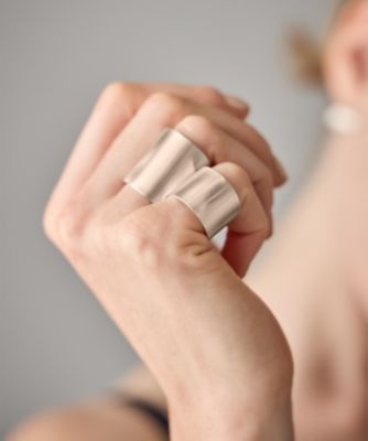 リグロウ］ ウィンドパターン ワイド リング | ete bijoux (Women