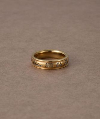 ライフイズアジャーニー］ メッセージリング | ete bijoux (Women