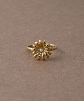 ＜ete bijoux (Women)＞［マーガレット］　淡水パール　リング