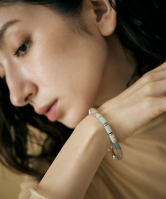 ムード］ ナチュラルストーン ブレスレット | ete bijoux (Women
