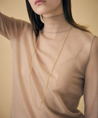 ロープチェーン ロング ネックレス | ete bijoux (Women)/エテ