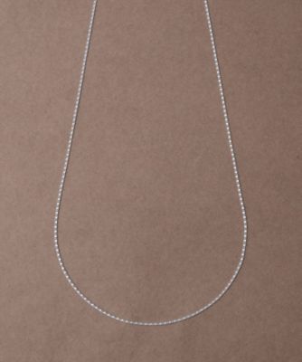 ＜ete bijoux (Women)＞カーブチェーン　ロング　ネックレス