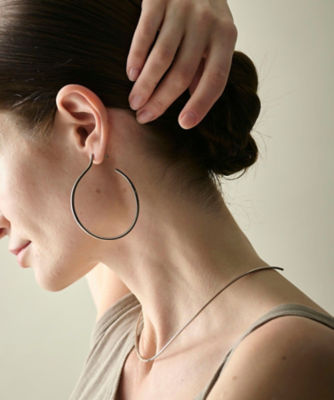 リグロウ フープピアス M | ete bijoux (Women)/エテ ビジュー | 三越