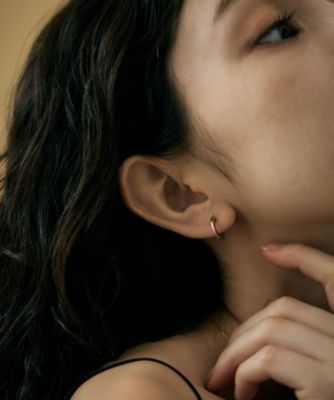 リグロウ］ ウィンドパターン サークル ピアス | ete bijoux