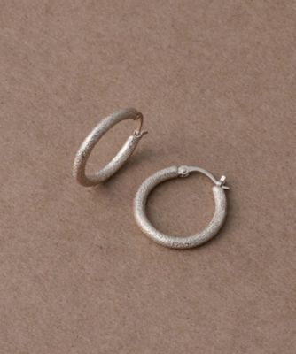 ミスト　フープピアス　ミディアム