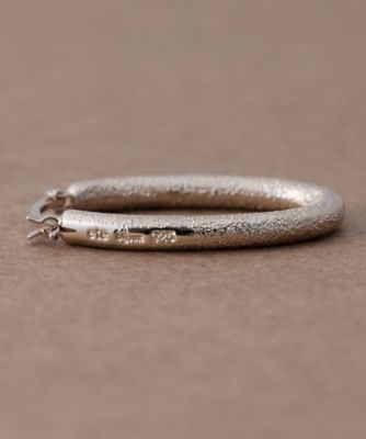 ミスト　フープピアス　オーバル