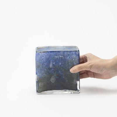 Monday Night Fights here ナイトペイント ガラス 製 スクエア XS ナイトライフ（50952038） | HENRY DEAN