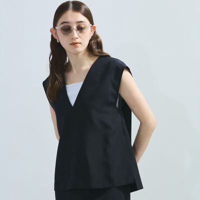 麻調セットアップアンサンブル≪手洗い可能≫