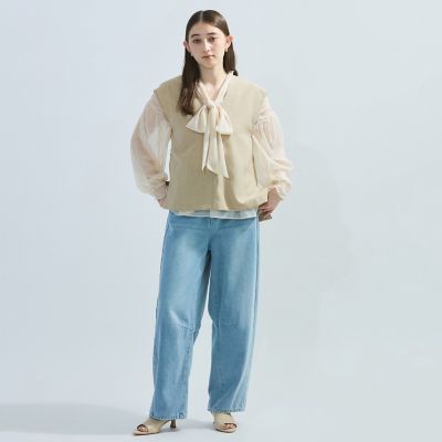 麻調セットアップアンサンブル≪手洗い可能≫