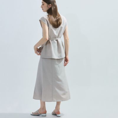 麻調セットアップアンサンブル≪手洗い可能≫