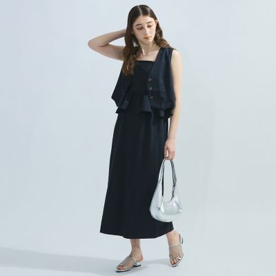 Ketty (Women)/ケティ 麻調ライトツイルアンサンブル≪手洗い可能≫