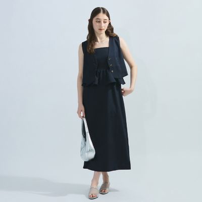 麻調ライトツイルアンサンブル≪手洗い可能≫