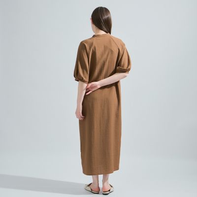 タンブラーブッチャーストライプワンピース≪手洗い可能≫