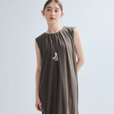 ＜Ketty (Women)＞【接触冷感】リネンライクワンピース≪手洗い可能≫