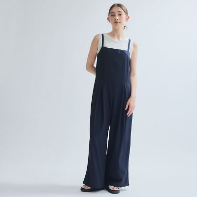 ＜Ketty (Women)＞タックフレアコンビネゾン≪手洗い可能≫